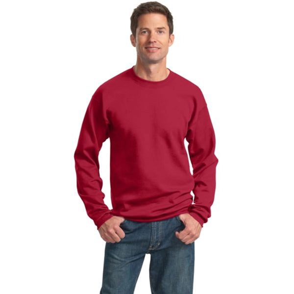 Port and Company 7.8 Oz. Crewneck Sweatshirt - Dark/Colors