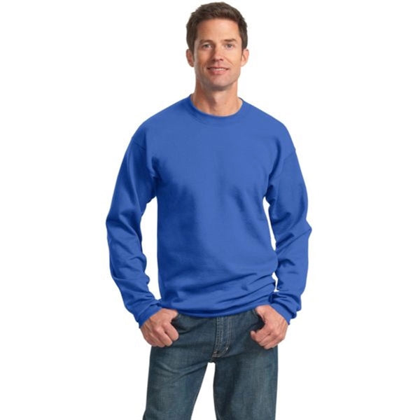 Port and Company 7.8 Oz. Crewneck Sweatshirt - Dark/Colors