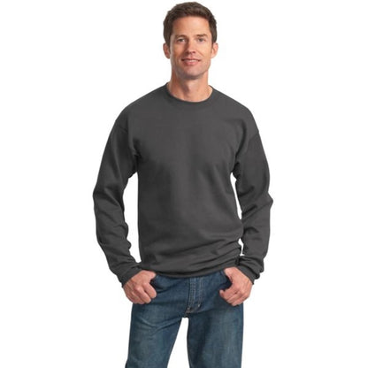 Port and Company 7.8 Oz. Crewneck Sweatshirt - Dark/Colors