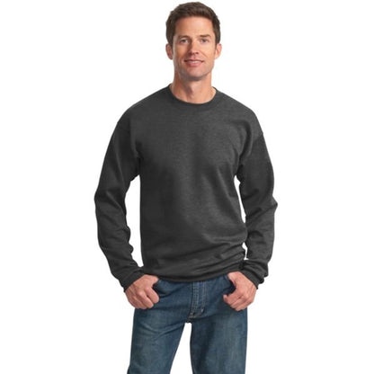 Port and Company 7.8 Oz. Crewneck Sweatshirt - Dark/Colors