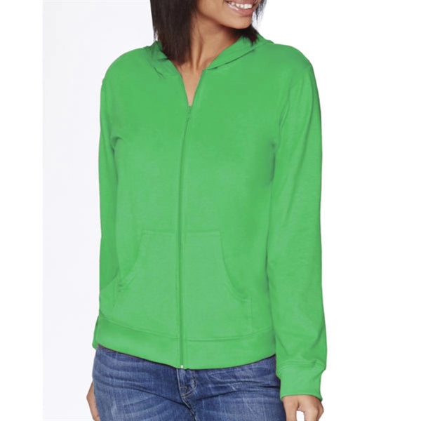 Next Level Adult Sueded Full-Zip Hoody - Dark/All