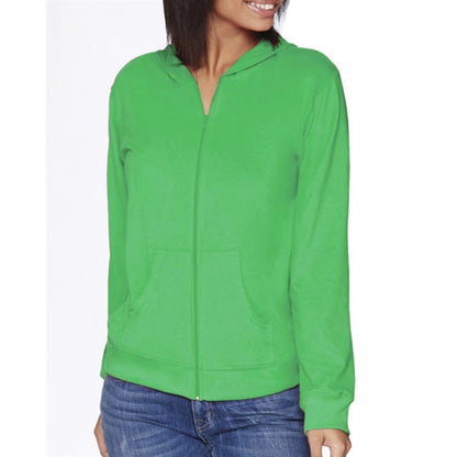 Next Level Adult Sueded Full-Zip Hoody - Dark/All