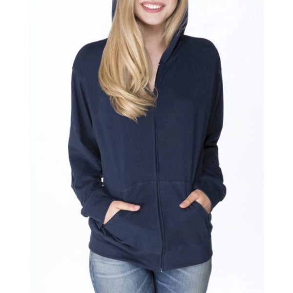 Next Level Adult Sueded Full-Zip Hoody - Dark/All