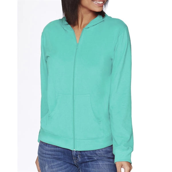Next Level Adult Sueded Full-Zip Hoody - Dark/All