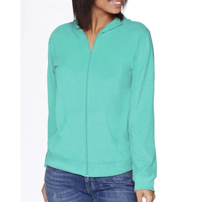 Next Level Adult Sueded Full-Zip Hoody - Dark/All