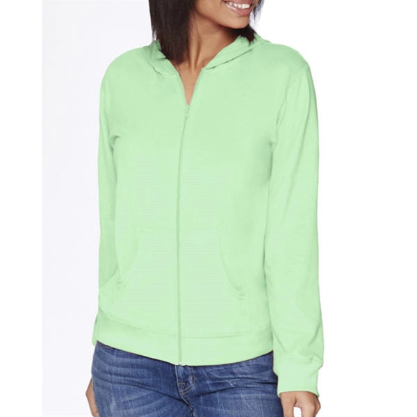 Next Level Adult Sueded Full-Zip Hoody - Dark/All