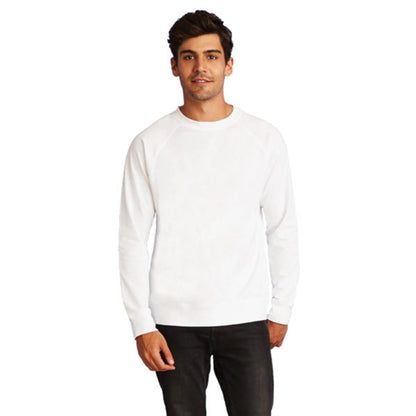 Next Level Adult French Terry Raglan Crew