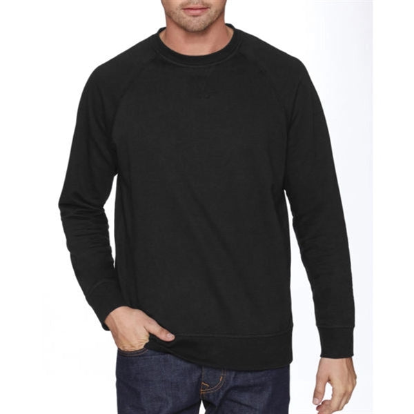 Next Level Adult French Terry Raglan Crew