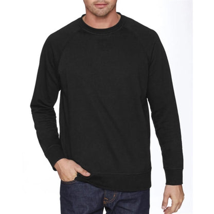 Next Level Adult French Terry Raglan Crew