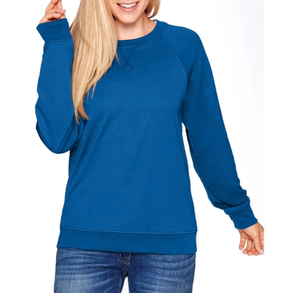 Next Level Adult French Terry Raglan Crew