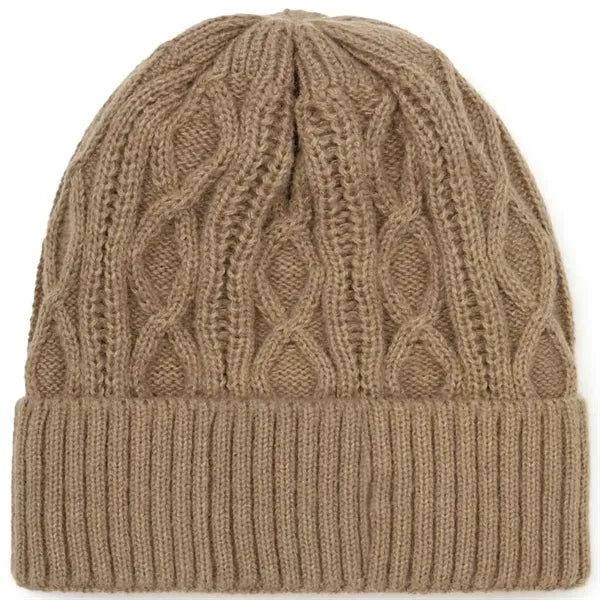 Custom Cable Knit Beanies