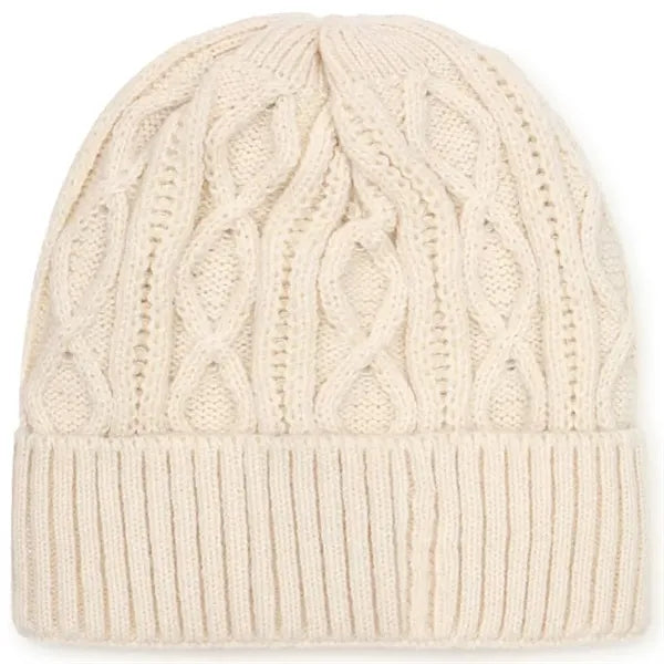 Custom Cable Knit Beanies