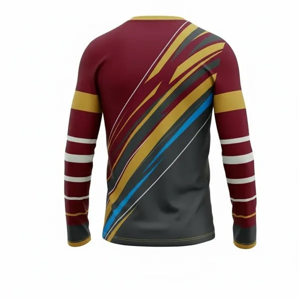 Long Sleeve Pinhole Mesh T Shirt Sublimated Unisex