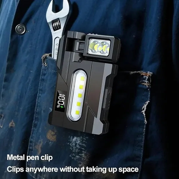 Rotatable Magnetic EDC Flashlight