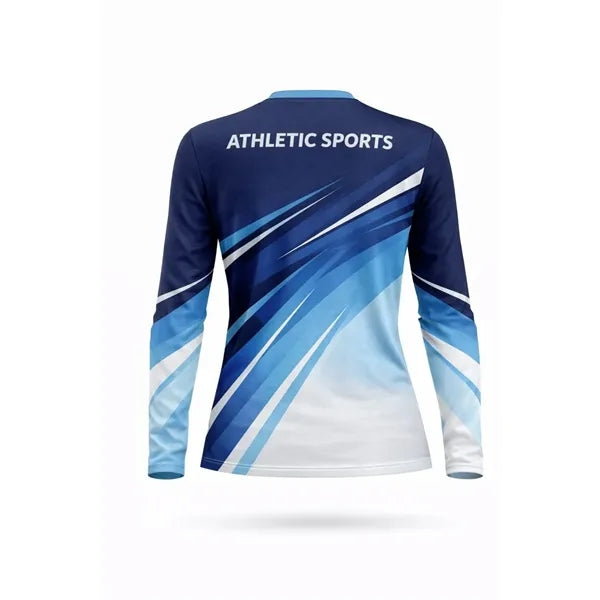 Women's Cotton Feel Long Sleeve T Shirt Sublimated