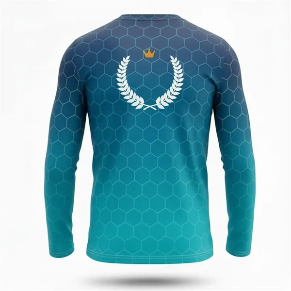 Men's Sublimated Poly Spandex Long Sleeve T-Shirt