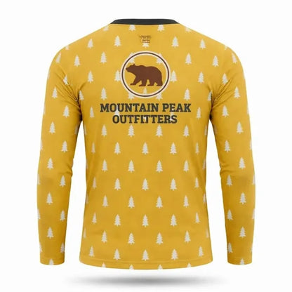 Sublimated 150G Interlock Long Sleeve T-Shirt Unisex