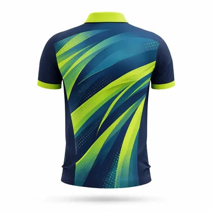 Men's 160G Butterfly Mesh Short Sleeve Polo Shirt Sublimated