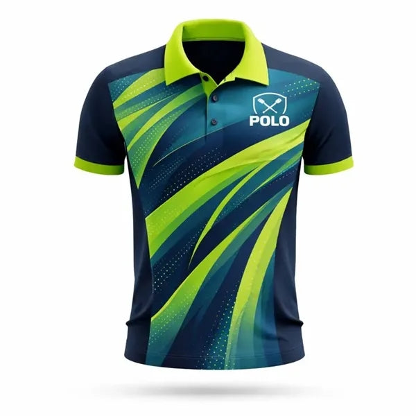 Men's 160G Butterfly Mesh Short Sleeve Polo Shirt Sublimated