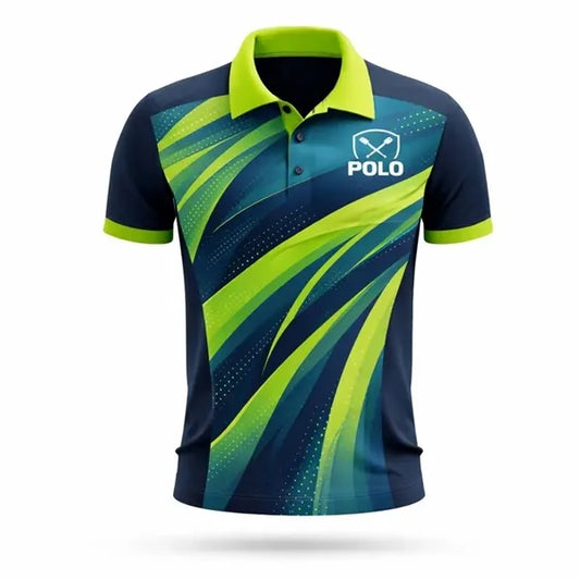 Men's 160G Butterfly Mesh Short Sleeve Polo Shirt Sublimated