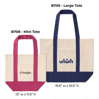 Mini TJ Canvas Tote Bag