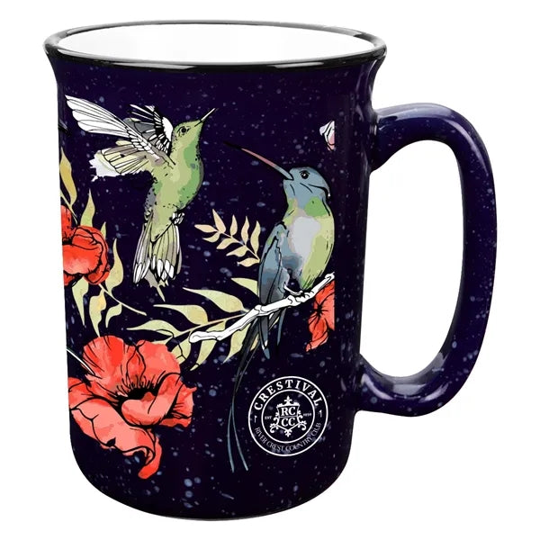 14 Oz. Full Color Tall Campfire Mug
