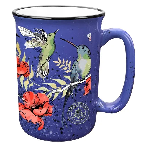 14 Oz. Full Color Tall Campfire Mug