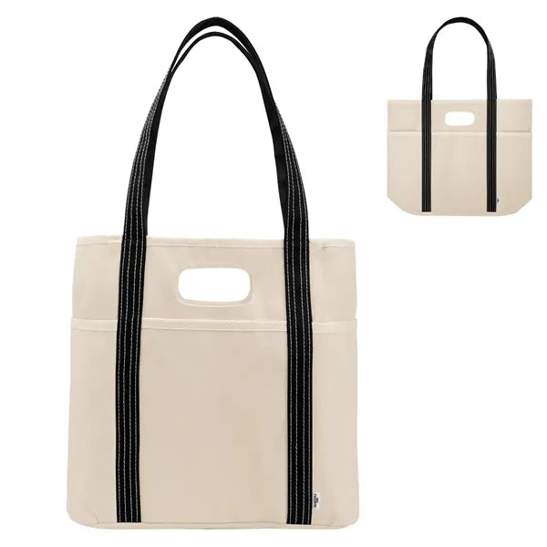 Farm Stand 14 Oz. Cotton Canvas Dual Handle Tote Bag