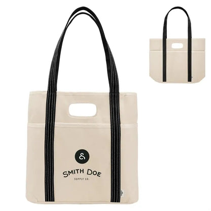 Farm Stand 14 Oz. Cotton Canvas Dual Handle Tote Bag