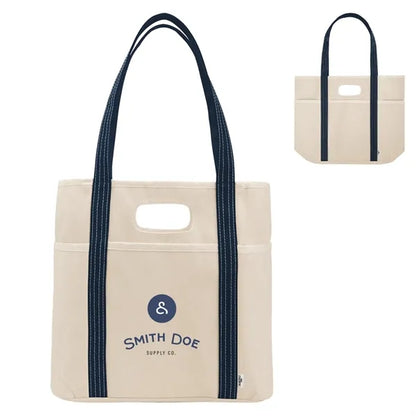 Farm Stand 14 Oz. Cotton Canvas Dual Handle Tote Bag