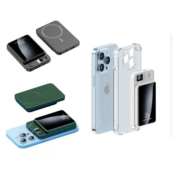 Magnetic wireless power bank