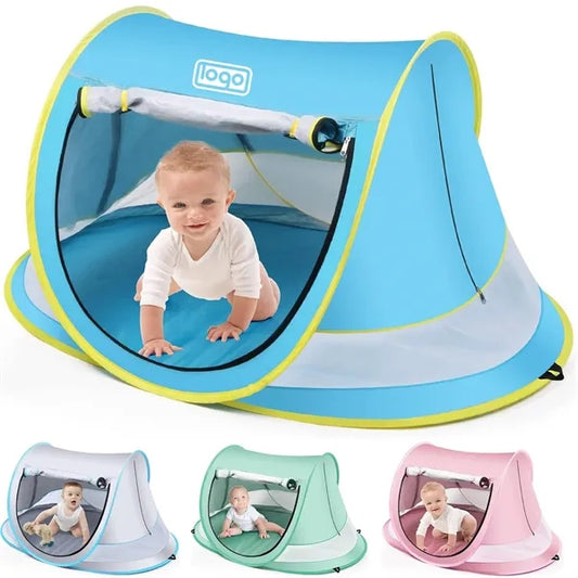 Sun Shade Baby Beach Tent w/ Mosquito Net