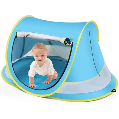 Sun Shade Baby Beach Tent w/ Mosquito Net