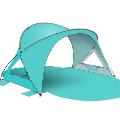 Dual Zipper Doors UV Protection Beach Tent