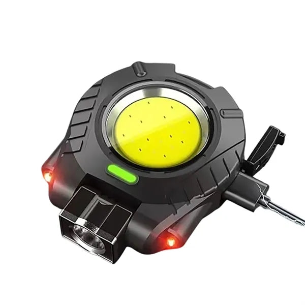Magnetic Motion Sensor Headlamp with Clip & Bottle Opener
