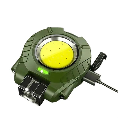 Magnetic Motion Sensor Headlamp with Clip & Bottle Opener