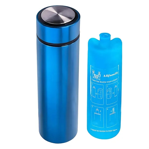 Portable Insulin Cooler Cup - Stainless Steel Travel Case
