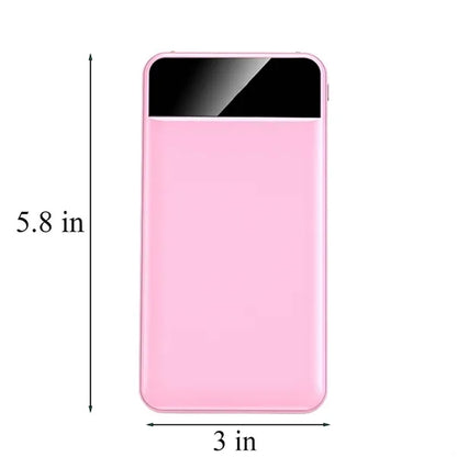20000mAh Power Bank - 4 Built-in Cables & Fast Charging