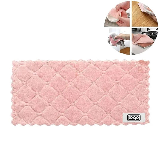 Thick Microfiber Dish Cloth - Absorbent & Scratch-Free