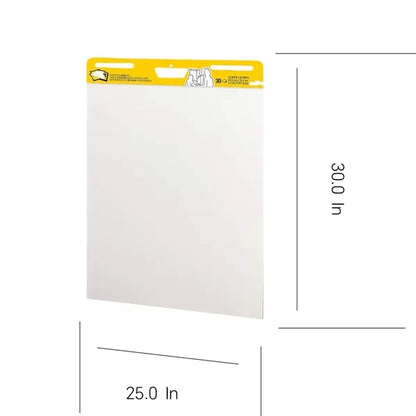 25"X30" 30 Sheets Sticky Easel Pad