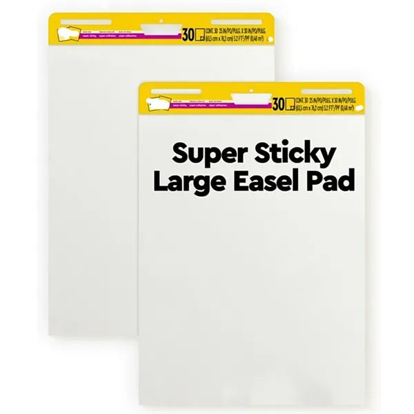 25"X30" 30 Sheets Sticky Easel Pad