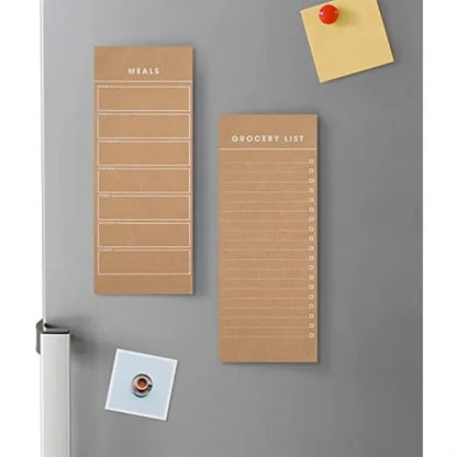 3 Pack Tear Off Magnetic Notepad Set