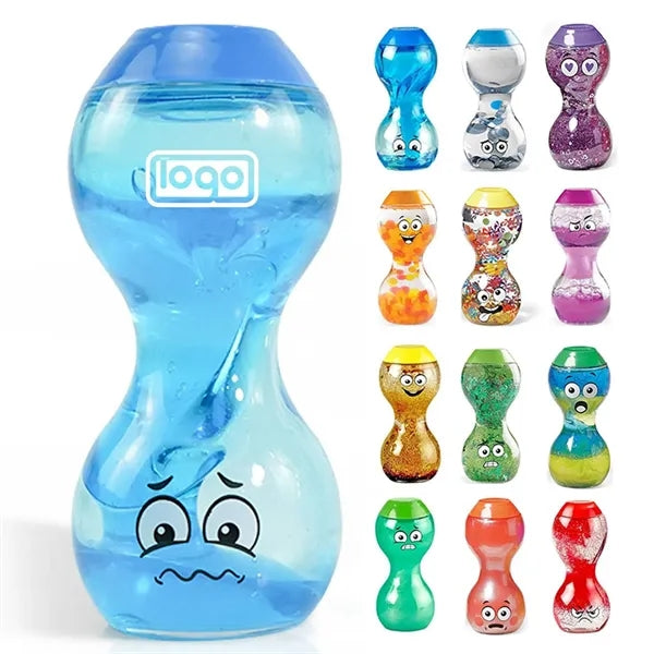 Toddler Mood Expression Hourglass Sensory Toy