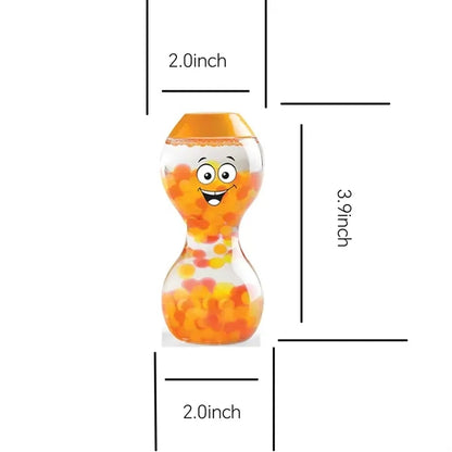Toddler Mood Expression Hourglass Sensory Toy