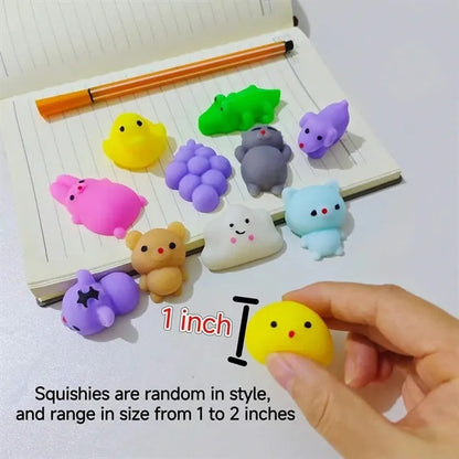 80PCS Animal Stress Relief Squishy Toys Set
