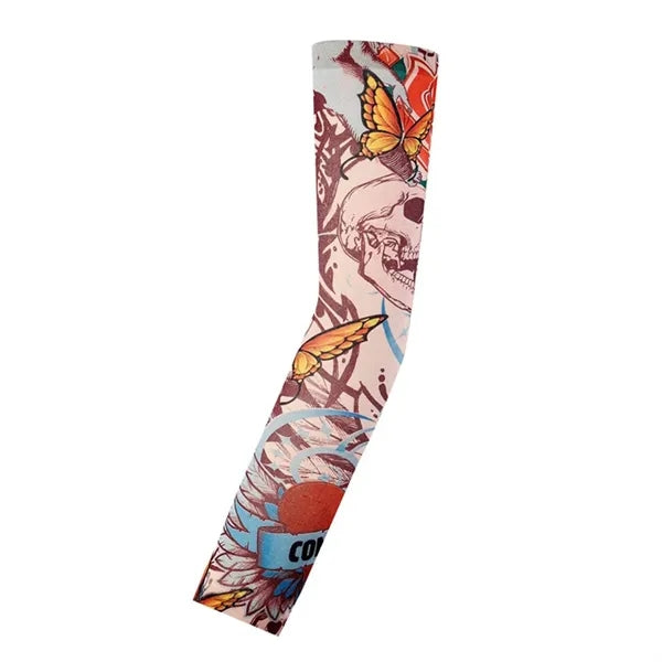Elastic Polyester Sun Protection Cooling Arm Sleeves