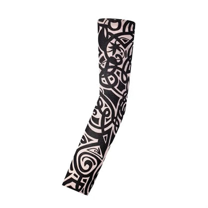 Elastic Polyester Sun Protection Cooling Arm Sleeves