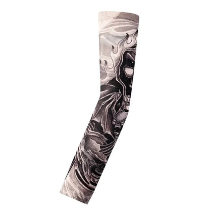 Elastic Polyester Sun Protection Cooling Arm Sleeves