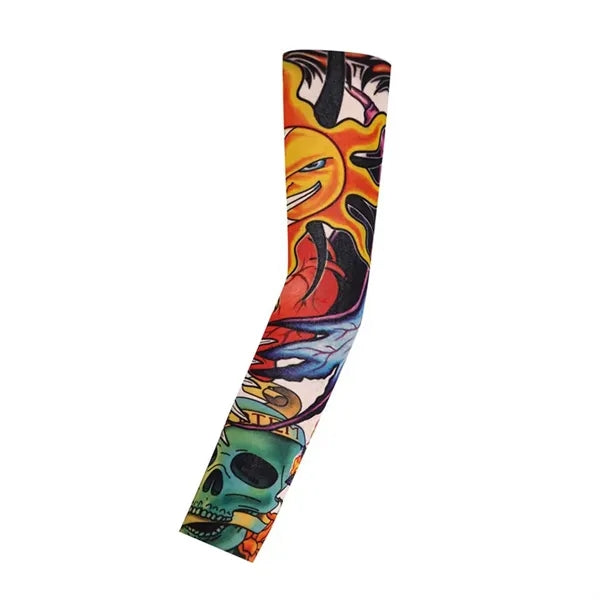 Elastic Polyester Sun Protection Cooling Arm Sleeves