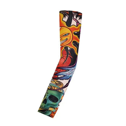 Elastic Polyester Sun Protection Cooling Arm Sleeves